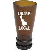 Drink Local Beer Bottle Shot Glass