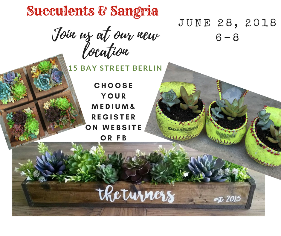 succulents and sangria Pizza & A Project: Succulents & Sangria