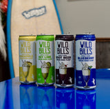 Wild Bill’s Craft Beverage Co. - Blueberry: Zero Sugar Soda, Clean Ingredients, 12-Pack, Cans