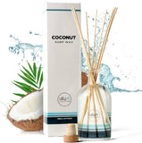 8oz Coconut Surf Wax Scented Reed Diffuser