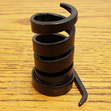 Black Spiral Taper Holder