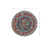 VHC Brands - Multi Jute Coaster Set of 6
