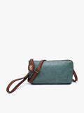 Jen & Co. - Kendall Twist Lock Crossbody/Wristlet Bag | M1818