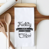 Twisted Wares - Fuckity Fuck Fuck Fuck Premium Cotton Tea Towel 4 Pack Christmas Gifts