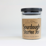Glass Sourdough Starter Jar