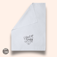 Twisted Wares - Shut Up Liver You're Fine Premium Cotton Tea Towel 4 Pack Christmas Gifts