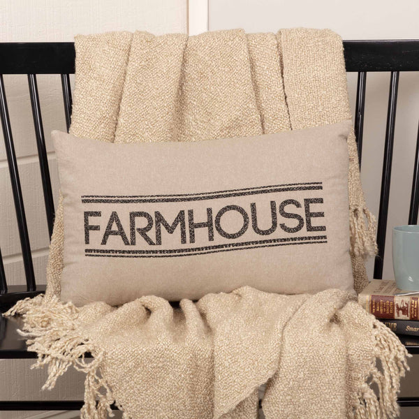 Sawyer Mill Charcoal Family Pillow