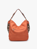 Jen & Co. - M2049 Aris Whipstitch Hobo/Crossbody w/ Guitar Strap