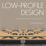 Charleston Mosaic Coir Rug