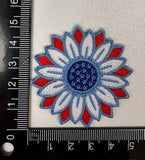 Aloe and Milk Boutique - Flower Patriotic RWB, red white & blue, usa, America, flower
