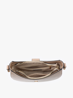 Half-Moon Crossbody w/ Metal Ring