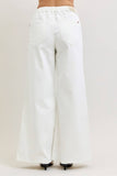 Judy Blue Jeans - HW Featherweight Palazzo Rose Gold Trim W/ Elastic WB