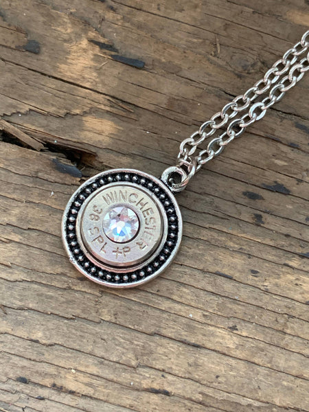 Jill's Jewels - 38 Special Bullet Necklace, Pick your color