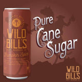 Wild Bill’s Craft Beverage Co. - Pumpkin Spice - Premium Cane Sugar Soda, 12-Pack, Cans