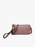 Jen & Co. - Kendall Twist Lock Crossbody/Wristlet Bag | M1818
