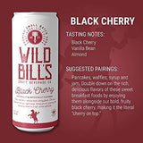 Wild Bill’s Craft Beverage Co. - Black Cherry - Premium Cane Sugar Soda, 12-Pack, Cans
