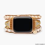 Cape Diablo - Graceful Freshwater Pearl Apple Watch Strap