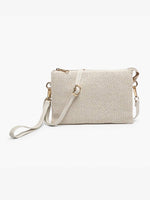 Izzy Straw Woven Crossbody