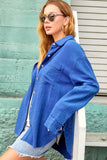 Crinkled Gauze Button Down Shirt