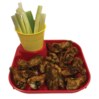 Fancy Panz - Reusable Party Plates w/ Beverage Holder Set of 4