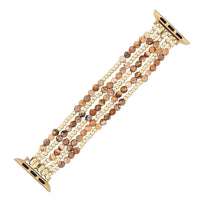 Cape Diablo - Golden Earth Jasper Stretch Apple Watch Strap