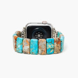 Cape Diablo - Coastal Turquoise Stretch Apple Watch Strap