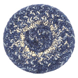VHC Brands - Great Falls Blue Jute Coaster Set of 6