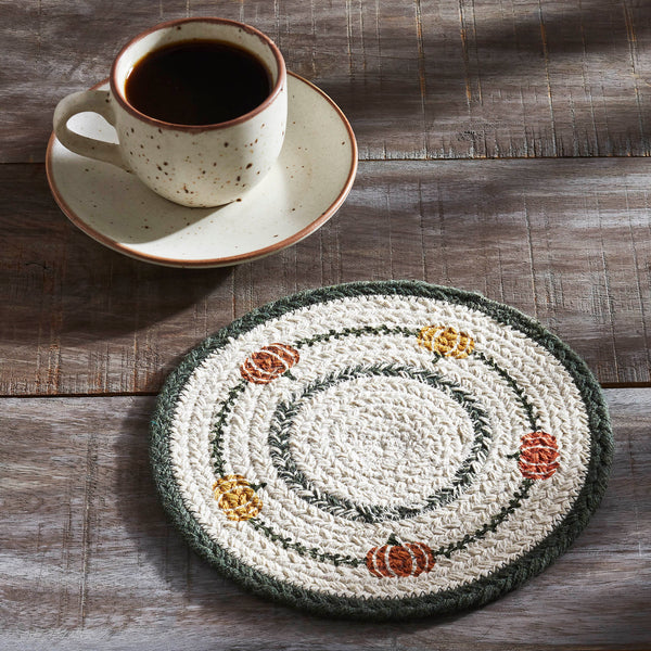 Pumpkin Bounty Braided Jute