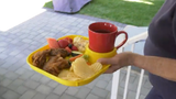 Fancy Panz - Reusable Party Plates w/ Beverage Holder Set of 4