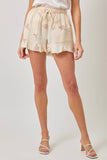 Mystree - 60968 Washed Embroidery Shorts