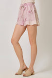 Mystree - 60968 Washed Embroidery Shorts