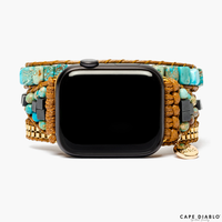 Cape Diablo - Turquoise Calming Energy Apple Watch Strap