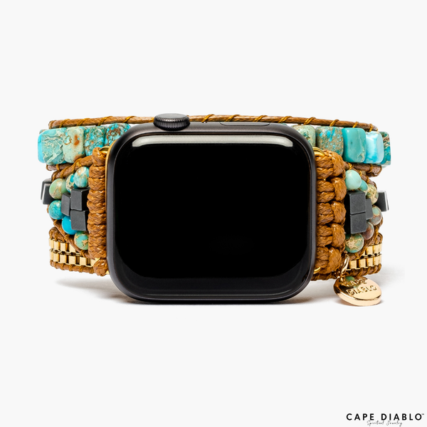 Cape Diablo - Turquoise Calming Energy Apple Watch Strap