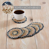 VHC Brands - Kaila Jute Coaster Set of 6