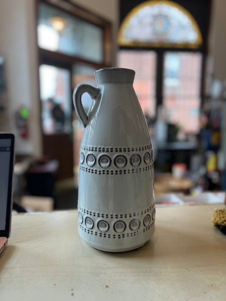 Large Ceramic Boho Vase