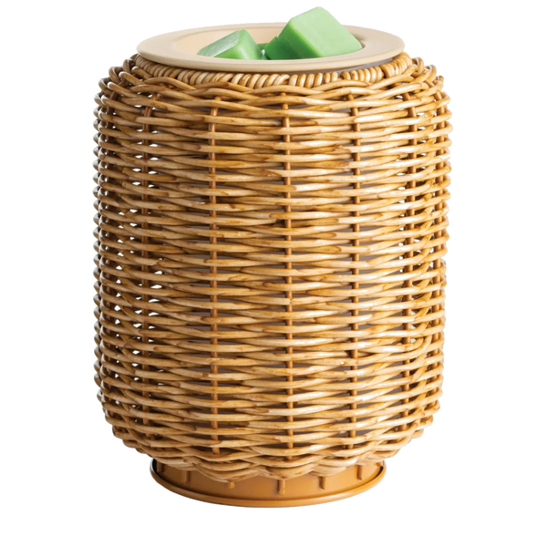 Wicker Lantern Illumination Fragrance Warmer