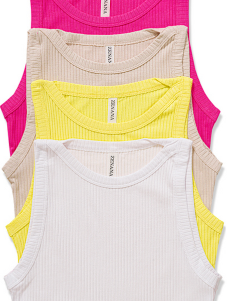 Soft ribbed tank