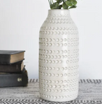 White Glazed Vase