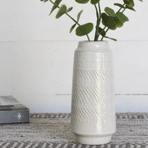 White Ceramic Vase