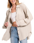 Button Down Gauze Shirt