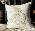 Pumpkin Embroidered Pillow