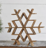 Wood Snowflake