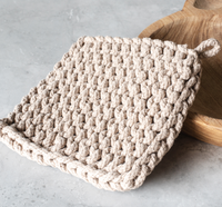 Heavy Knit Trivet / Pot Holder