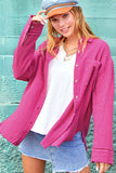 Crinkled Gauze Button Down Shirt