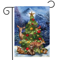 Christmas Tree Friends Garden Flag