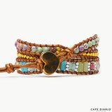 Cape Diablo - Healing Rhodochrosite Wrap Bracelet