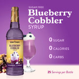 Skinny Mixes - Blueberry Cobbler Syrup