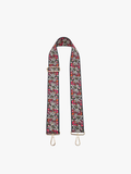 Jen & Co. - STPFLR Floral Guitar Strap: Camel/Sage