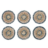 VHC Brands - Kaila Jute Coaster Set of 6