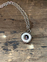 Jill's Jewels - Silver Filigree 45 Auto Bullet Necklace, Pick your color